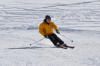 Andi auf der Carving-Strecke