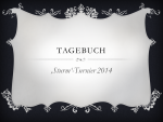 Tagebuch Sturm-Turnier 2014